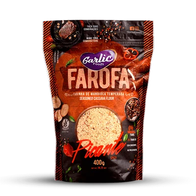 FAROFA MANDIOCA PICANTE 400G